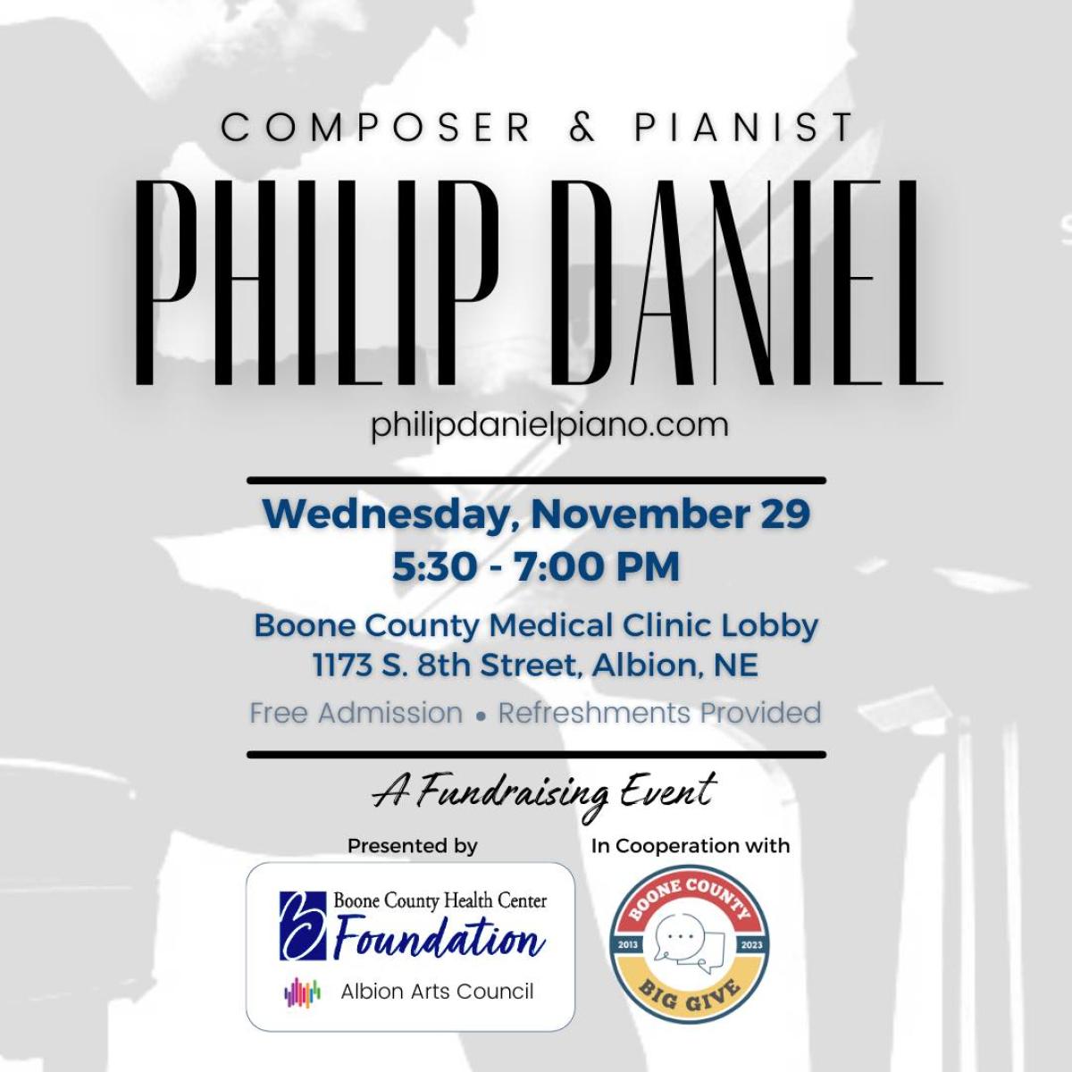 Philip Daniel Concert